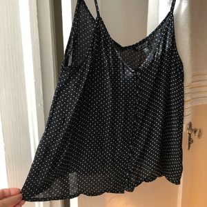 Topshop Polka Dot Tank top